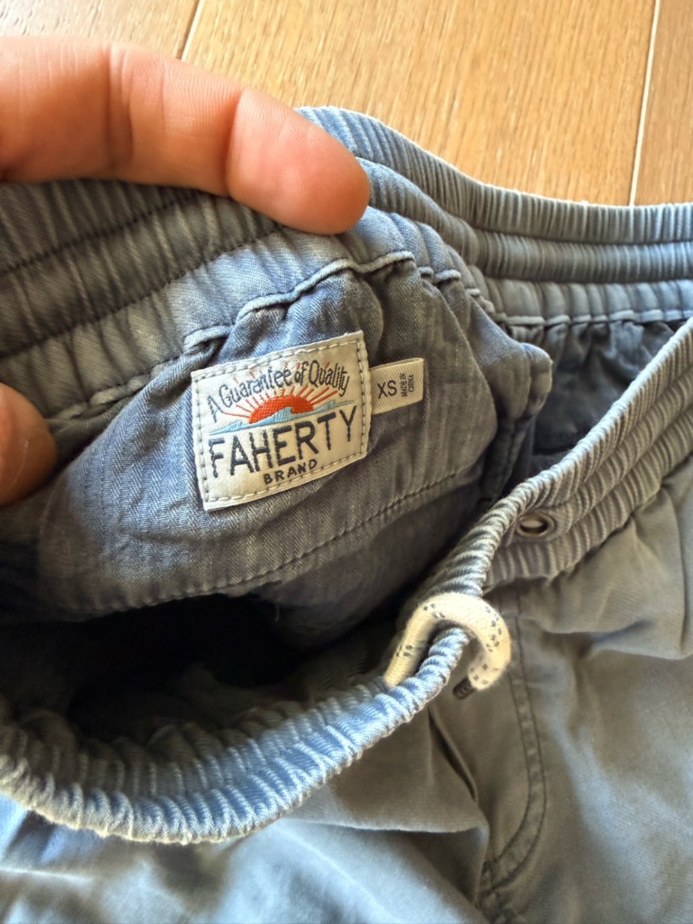 Faherty Essential Drawstring Pant - Picture 3 of 4